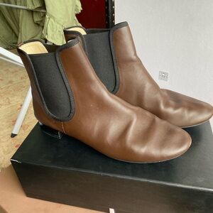 SSENSE Repetto Ankle Booties 🤎